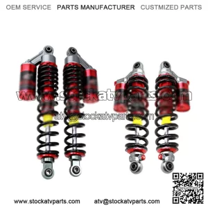 FRONT & REAR GAS RESERVOIR SHOCKS ABSORBER SET FOR YAMAHA YFM660 GRIZZLY 660 ATV
