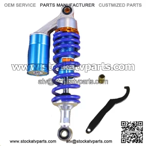 280mm 11" Rear Air Shock Absorbers Spring Suspension For Yamaha YFZ 450 ATV Blue