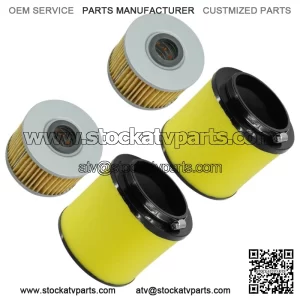 Air & Oil Filter Set for Honda Foreman Rubicon TRX500 2015-2019 2x