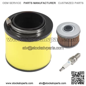 For 1988-2000 Honda FourTrax 300 TRX300 Air Oil Filter Spark Plug Tune Up Kit
