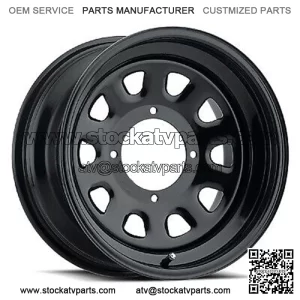 Set (4) ITP 14" Delta Steel Rim Wheel for Honda Yamaha Polaris Kawasaki Suzuki