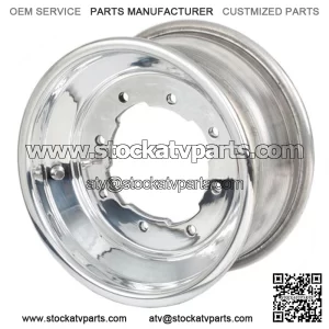 Kawasaki KFX 400 KFX 450R  Front Wheels 10x5 3+2 Alba Racing Polish Rolled Lip (For: Polaris)