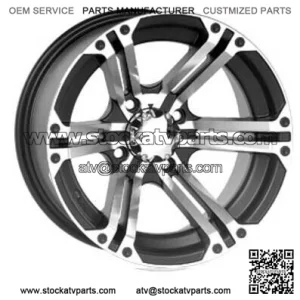 ATV/UTV Wheels Set 12in SS212 Machined 4/110 5+2/2+5 SRA (For: Can-Am)