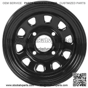 ATV/UTV Wheels Set 14in Delta Steel Black 4/110 5+2/2+5 SRA (For: Can-Am)