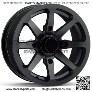 15" RockTrix RT102 ATV Wheel Rim 15x7 et10 | 4x137 4/137 4-137 | 4+3 Offset (For: Can-Am)