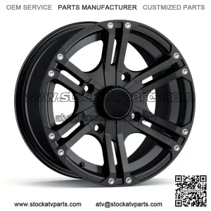 14" RockTrix RT101 ATV Wheel Rim 14x7 et30 | 4x137 4/137 4-137 | 5+2 Offset (For: Can-Am)