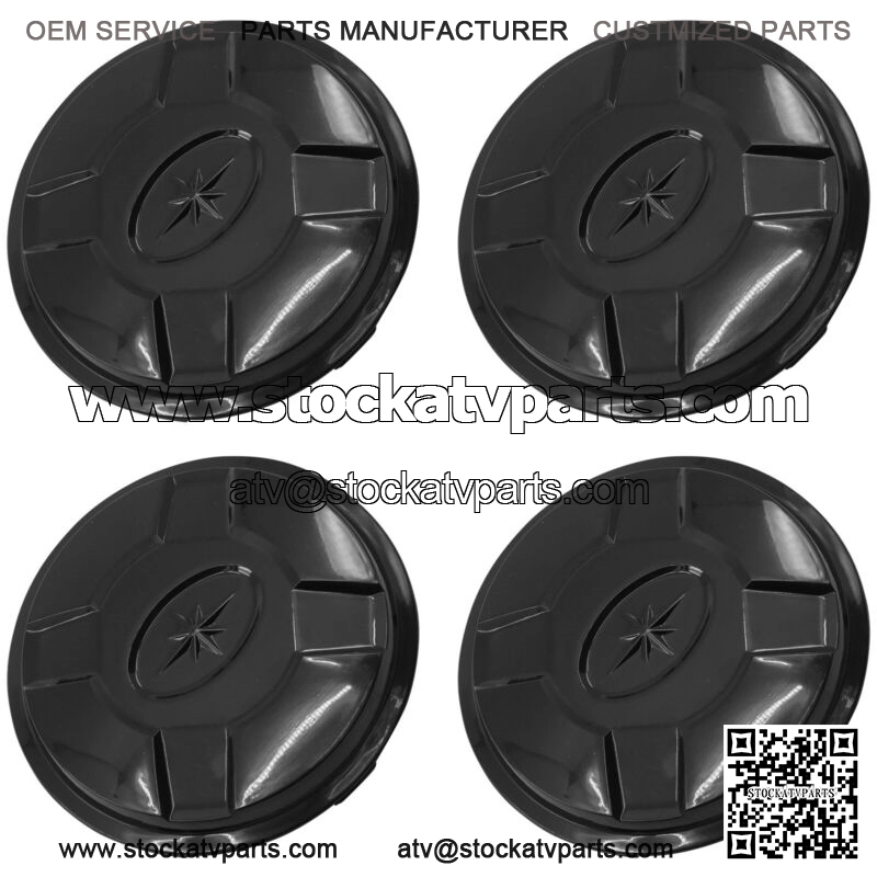 Front & Rear Left Right Wheel Hubcap For Polaris Scrambler XP 850 2014