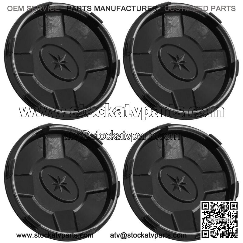 Front & Rear Left Right Wheel Hubcap For Polaris Scrambler XP 850 2014 - Image 3