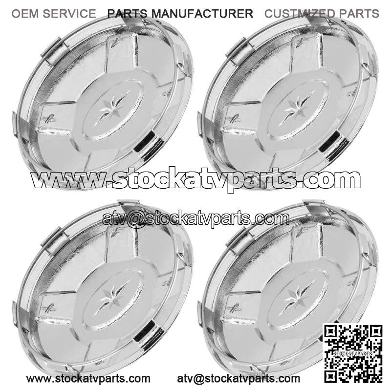 Front & Rear Wheel Hub Cover for Polaris Sportsman 550 Touring 2010-2014 / 4x - Image 3