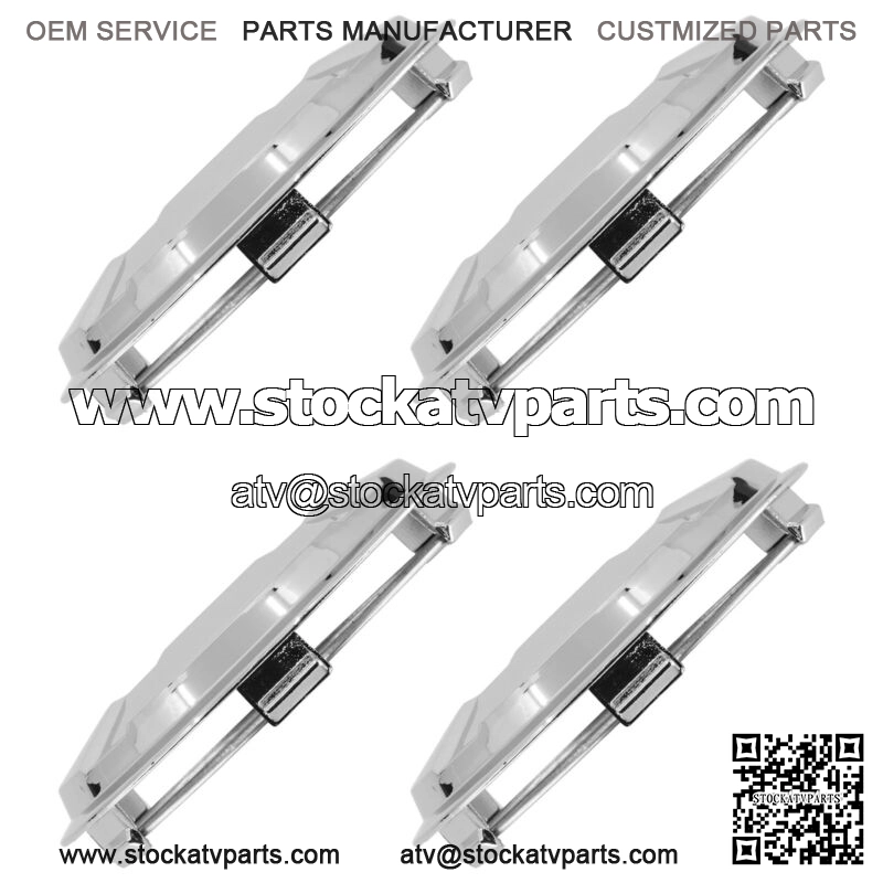 Front & Rear Wheel Hub Cover for Polaris Sportsman 550 Touring 2010-2014 / 4x - Image 4