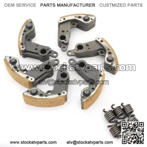 Wet Clutch Shoe Carrier Assy for Yamaha Grizzly 700 2007-2015/Grizzly 550 2009-2014/Rhino 700 2008-2009 2011-2013/Viking 700 2014