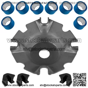 Face Drive Moveable Plate Damper & Roller for Arctic Cat 700S 2010-2011