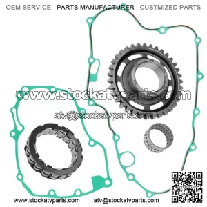 Starting Gear w/ Clutch & Gaskets For Honda 28110-MEY-670 28125-MEY-671