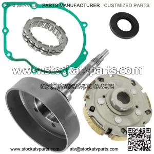 Wet Clutch Drum Housing w/ Bearing & Seal for Yamaha Rhino 660 YXR660F 2004-2007