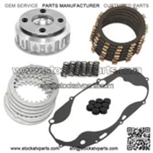 Clutch Basket Plates Springs Clutch Cover Gasket For Yamaha Banshee 350 YFZ350 1987-2006