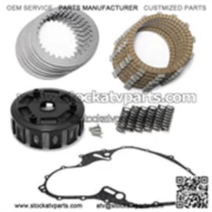 For Yamaha Raptor YFM700 2006-2020 CNC Clutch Basket Kit Clutch Gasket Plates