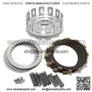 CNC Clutch Basket & Plates Springs Kit for Yamaha Raptor YFM700 2006-2022
