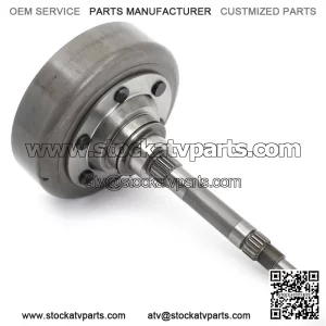 Wet Clutch Cover Shaft Drum Housing for Yamaha Grizzly 700 2013-2015 & 2019-2020