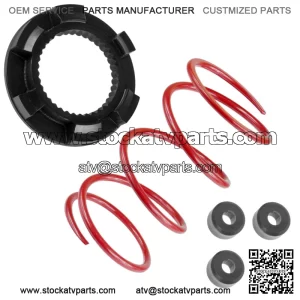Spider Dampener Insert Secondary Clutch Spring and Roller for Polaris RZR XP 900 (For: Polaris Sportsman 570)