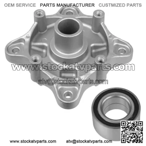 Rear Wheel Axle Hub w/Bearing for Polaris Sportsman 400 4X4 2011 2012 2013 2014 (For: Polaris Sportsman 570)