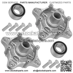 Rear Wheel Axle Hub W/Bearing Bolt for Polaris Sportsman 500 4X4 EFI 2007-2014 (For: Polaris Sportsman 570)