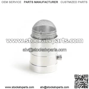 Stainless Steel Exhaust Outlet Pipe Tip for Yamaha Raptor 700 2006-2016/Raptor 350/660 ALL YEAR