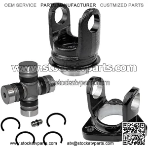 Rear Drive Shaft Pairing Yokes Compatible with Suzuki Lt-A400F Eiger 400 4X4 Auto 2002-2007