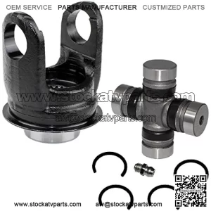 Rear Drive Shaft Yoke with U-Joint Compatible with Suzuki Lt-F400 Eiger 400 2X4 Man 2002-2007