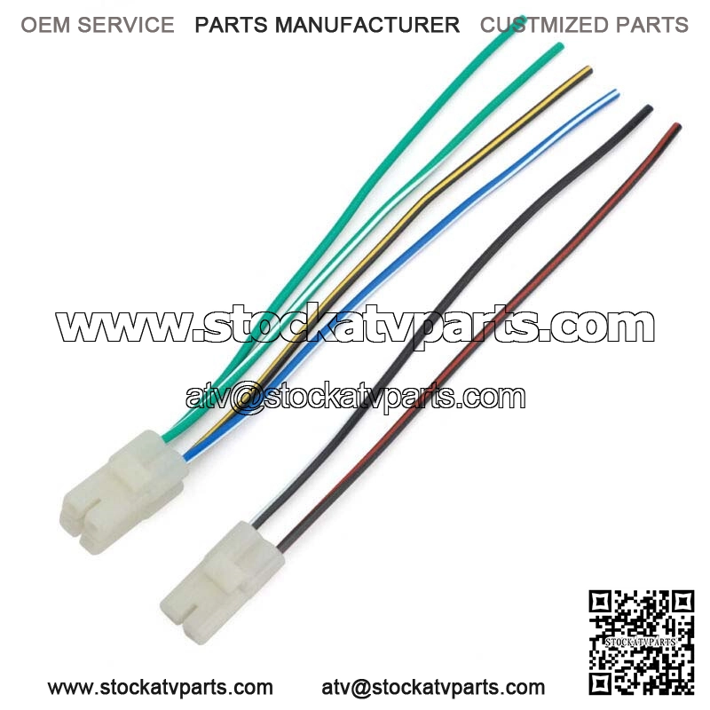 For Honda 1986 1987 ATC250ES ATC250SX TRX70 CDI Pigtail Plug Upgraded Connector (For: Honda FourTrax 70)