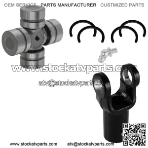 Polaris Scrambler 500 4X4 1998-2009 Front Drive Shaft Yoke & U-Joint Kit