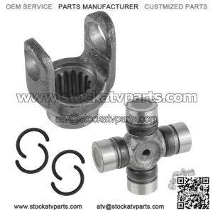 Compatible Front Middle Drive Shaft Yoke for Yamaha 4UM-17576-01-00 and 2HR-17576-00-00