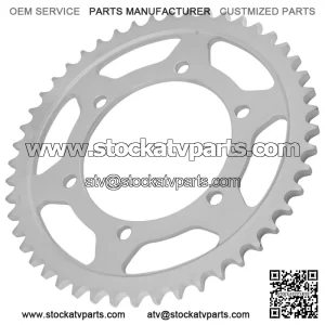 Rear Wheel Chain Sprocket for Kawasaki ZX600E Ninja ZX-6 1993 1994-2001 48 Teeth