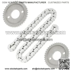 Camshaft Timing Chain w/ Gear Sprocket Fits Polaris Ranger CREW 570 2014 - 2019 (For: Polaris)