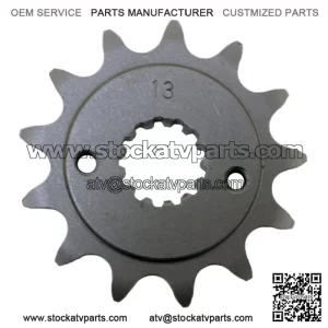 13 Tooth Front Steel Sprocket 13T for Suzuki LT-Z400 Quadsport 400 LTZ400