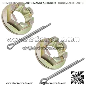 Front or Rear Wheel Castle Nut for Arctic Cat 700 4x4 Auto TRV TBX 2006-2015 2x