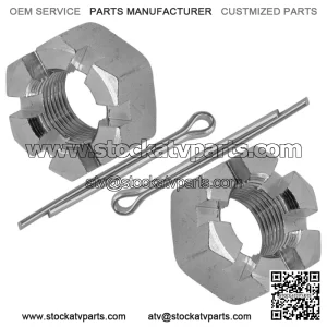 Rear Wheel Castle Nuts For Suzuki 09141-18008 09141-18004 NEW