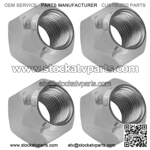 4x Rear Wheel Lug Nut For Polaris Magnum 425 2x4 4x4 6x6 1995-1997 1/2-20