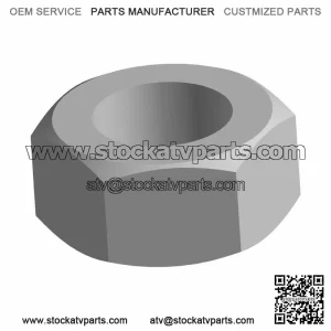 Polaris Hex Nut, 8 mm x 1.25 mm, Genuine OEM Part 7547501, Qty 1