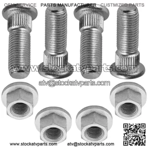 Polaris Scrambler 500 2004-2012 / Sportsman 800 2005-2014 Wheel Nuts & Bolts