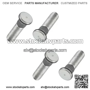 Front Wheel Hub Stud Bolt For Honda 90103-HN8-300 90103HN8300 ( QTY 4 )