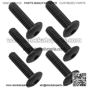 7517230 Screw Bolt For Polaris  Nosepan Body Windshield QTY 6