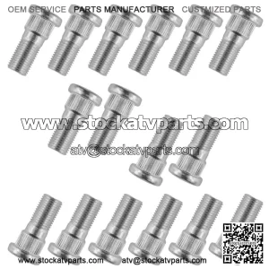 16 Front Rear Wheel Hub Stud Bolt for Kawasaki Mule 4010 KAF950 Diesel 09-13