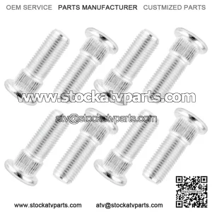 8 Rear Sprocket Hub Rotor Stud Bolt For Polaris Trail Boss 250 1992-1999 7515513 (For: Polaris)