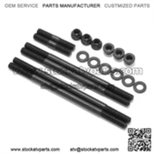 Heavy Duty Cylinder Head Studs Bolts Kit For Yamaha Grizzly Raptor Kodiak Viking Rhino 700