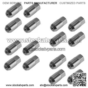 16X Wheel Lug Nut 3/8 for Polaris 7547309 (For: Polaris Sportsman 570)
