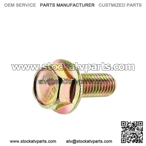 Polaris Ranger Hex Flange Bolt, 8 mm x 1.25 mm x 20 mm, Genuine OEM Part 7518702, Qty 1