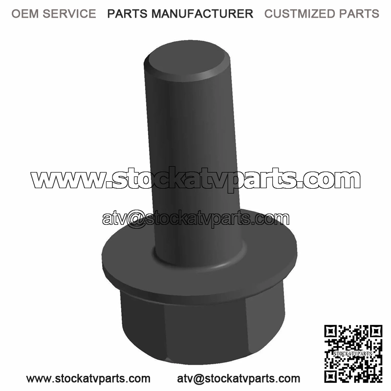 Polaris SCR-HXFL-M8X1.25X20 8.8 ZPB, Genuine OEM Part 7521168, Qty 1