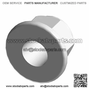 Polaris Ranger Nylock Nut, Genuine OEM Part 7547475, Qty 1
