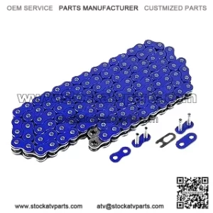 O-Ring Blue Drive Chain Compatible with Suzuki Ltz400 Ltz-400 Quadsport Ltz 400 2003-2009