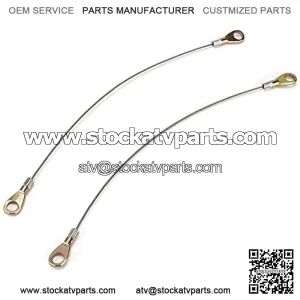 Kawasaki Mule 3010 Mule Cable-Tail Gate Cable Hook2PCS Tailgate Cable Hook 530451065 Replacement for Kawasaki Mule 3000 3010 3020